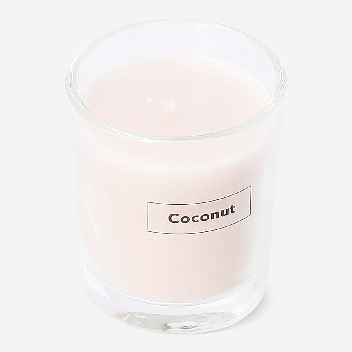 Flying Tiger Copenhagen coconut scented candle in a 5 cm jar