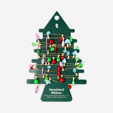 Flying Tiger Copenhagen office garland ribbon with colorful baubles and ornaments, 2 meters long, perfect for festive decoration