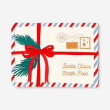 Napkins as letters to North Pole - 16 pcs