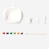 DIY autumn-themed pumpkin figures for crafting, created by Flying Tiger Copenhagen, perfect for seasonal hobby projects.