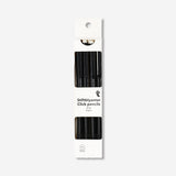 Set of four Flying Tiger Copenhagen propelling pencils for office use, featuring sleek design and easy lead advancement.