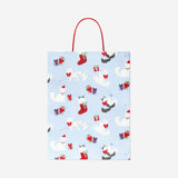 Bag with Christmas cats Office Flying Tiger Copenhagen 