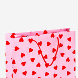 Bag with red hearts Party Flying Tiger Copenhagen 