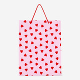 Bag with red hearts Party Flying Tiger Copenhagen 