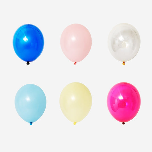 Balões. 6 unidades