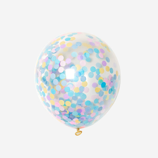 Baloane cu confetti. 6 buc