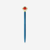 Ballpoint pen with spinning apple - Black ink office Flying Tiger Copenhagen 