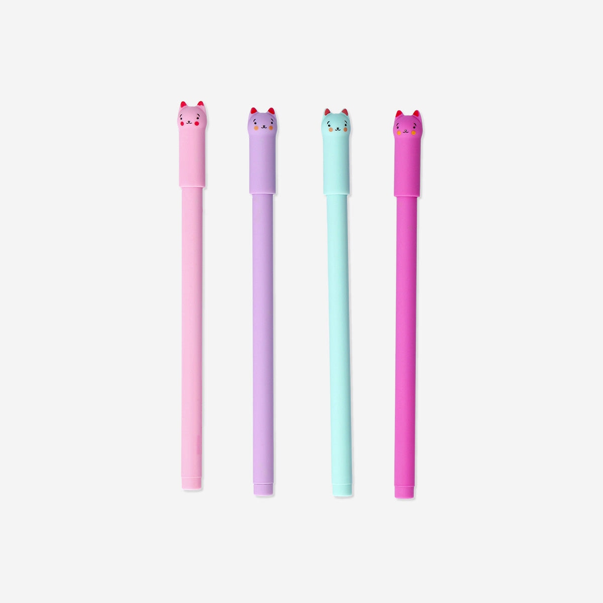 Ballpoint pens with cats - 4 pcs Office Flying Tiger Copenhagen 