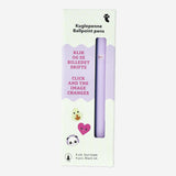 Ballpoint pens with heart cut outs - 4 pcs Office Flying Tiger Copenhagen 