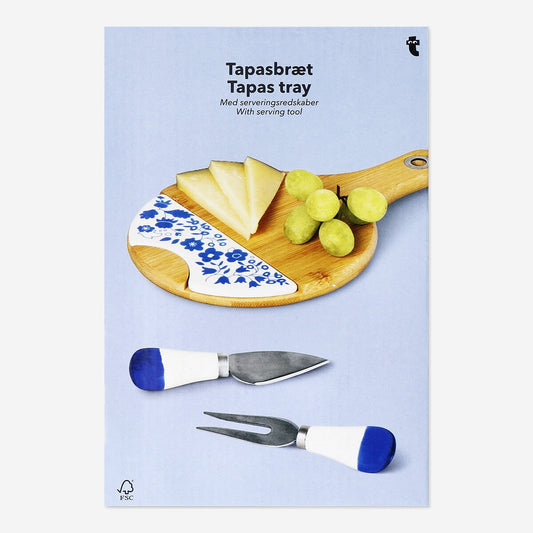 Bamboe Tapas Dienblad met Gereedschap