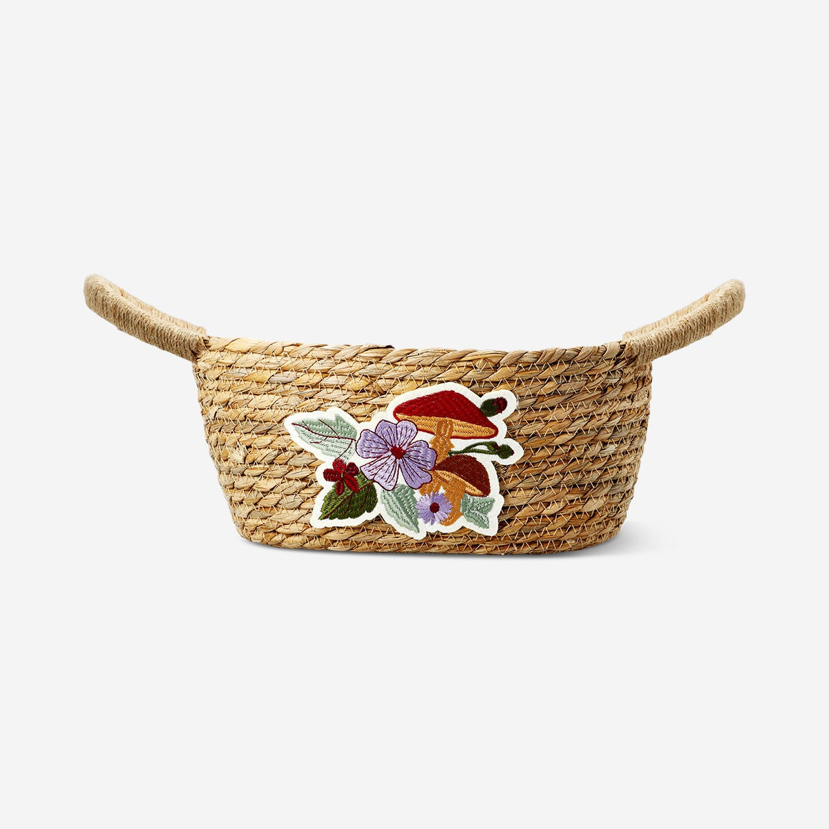 Basket with embroidered mushroom Home Flying Tiger Copenhagen 