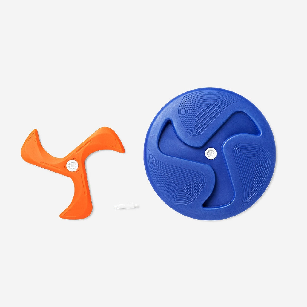 Colorful 3 in 1 flying disc toy by Flying Tiger Copenhagen, featuring a vibrant design perfect for outdoor play and fun.