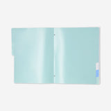 Flying Tiger Copenhagen A4 document folder with index for organized office storage, featuring colorful design and secure closure.