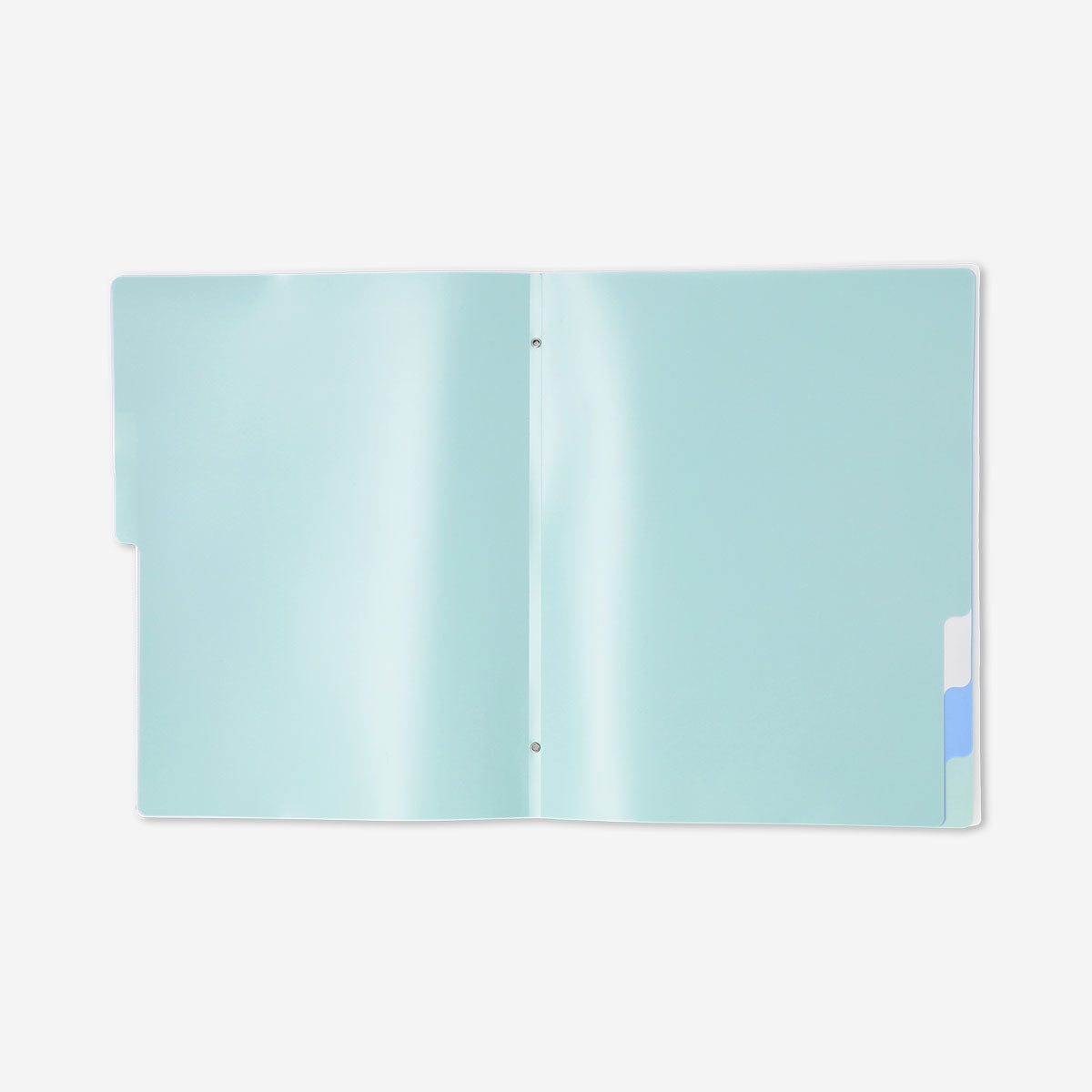 Flying Tiger Copenhagen A4 document folder with index for organized office storage, featuring colorful design and secure closure.
