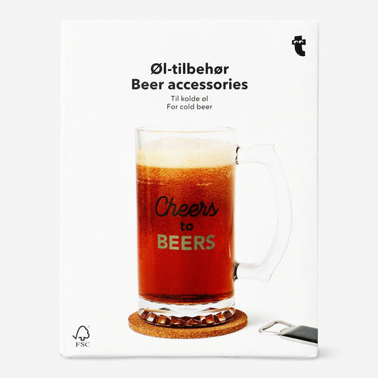 Beer accessories set