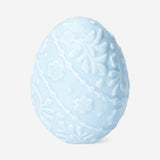 Blue decorative Easter egg - 7 cm