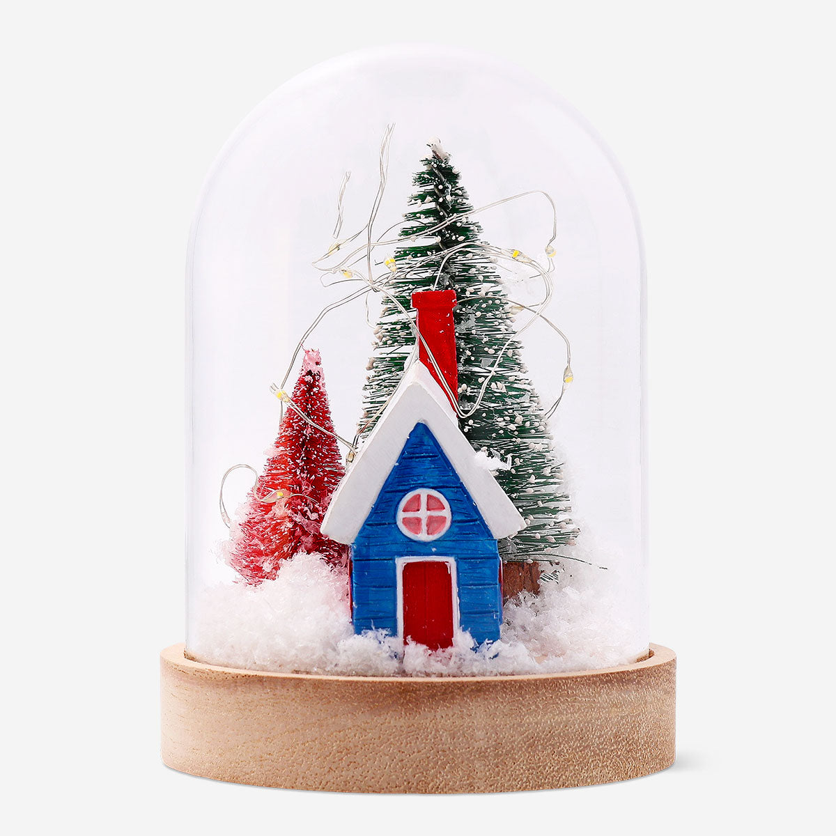 Glowing Christmas decoration, 10 cm, Flying Tiger Copenhagen, featuring a festive light-up home ornament with bright colors and holiday design.