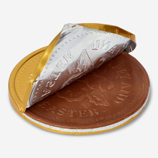 Big chocolate coin