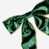 Big green velvet bow - 19 cm Office Flying Tiger Copenhagen 