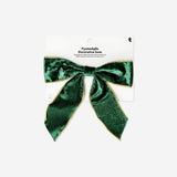 Big green velvet bow - 19 cm Office Flying Tiger Copenhagen 