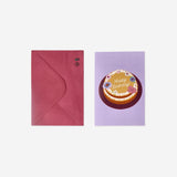 Birthday card with cake motif office Flying Tiger Copenhagen 