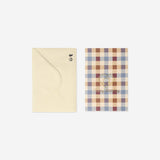 Birthday card with gold heart bookmark office Flying Tiger Copenhagen 