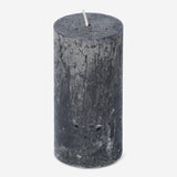 Black Rustic Pillar Candle - 12 cm Home Flying Tiger Copenhagen 