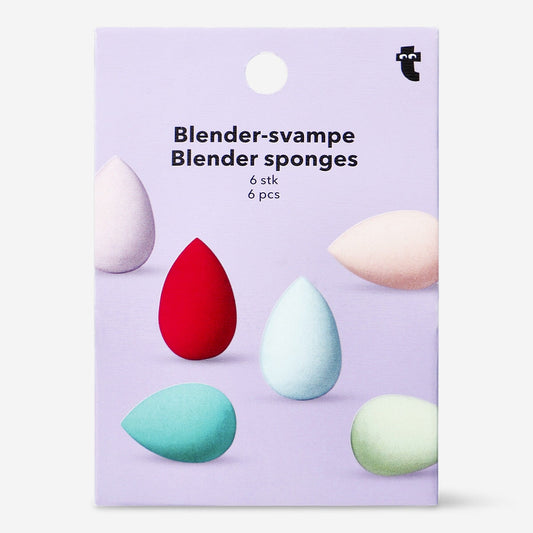 Blender Svamper - 6 stk 