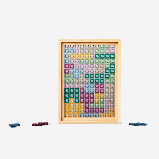 Puzzle de blocos. 36 peças
