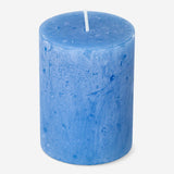 Blue Rustic Pillar Candle - 8 cm Home Flying Tiger Copenhagen 