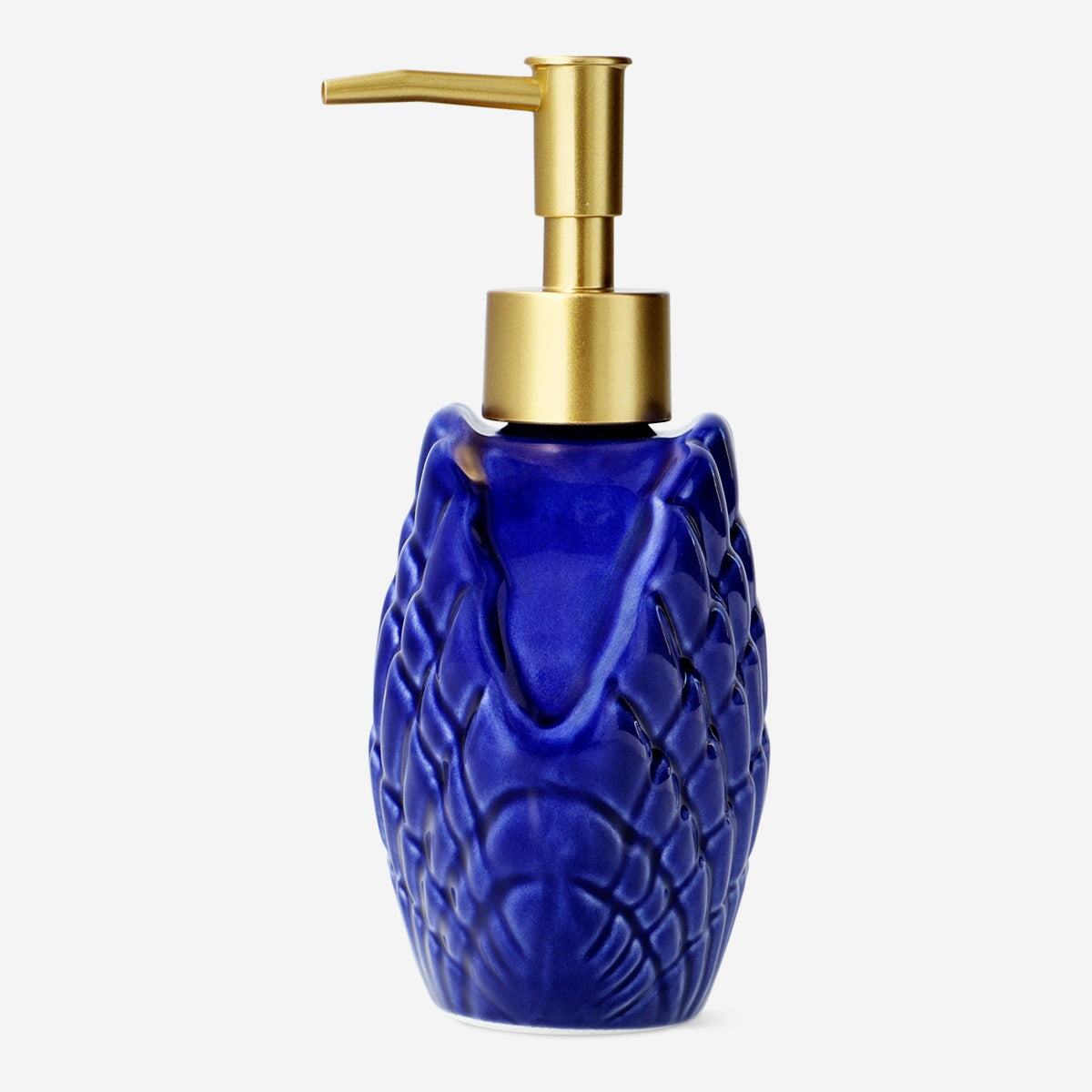 Blue seashell soap dispenser | Flying Tiger Copenhagen
