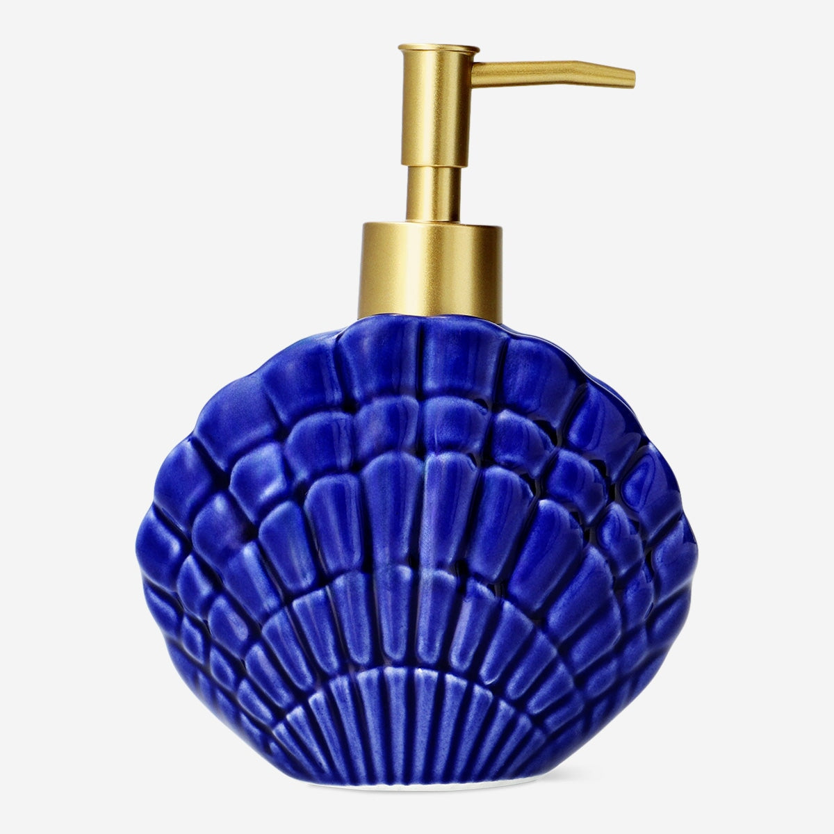 Blue seashell soap dispenser | Flying Tiger Copenhagen