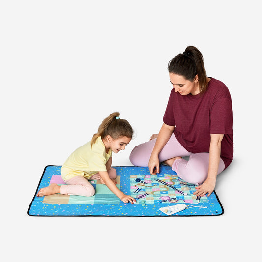 Κουβέρτα πικνίκ για επιτραπέζια παιχνίδια. 4 παιχνίδια