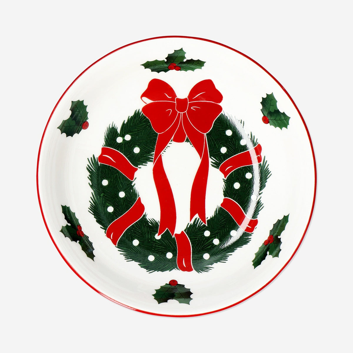 Bowl with Christmas print - 14 cm Kitchen Flying Tiger Copenhagen 