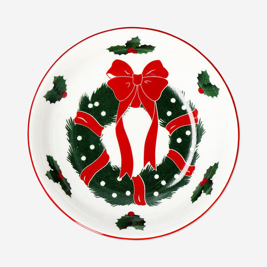 Ciotola con stampa natalizia - 14 cm
