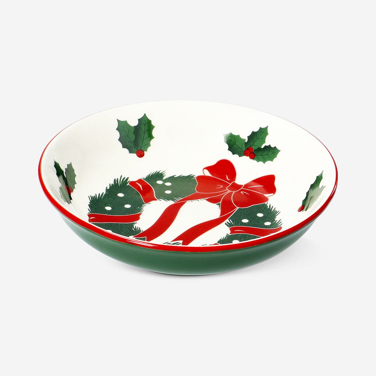 Bowl with Christmas print - 14 cm Kitchen Flying Tiger Copenhagen 