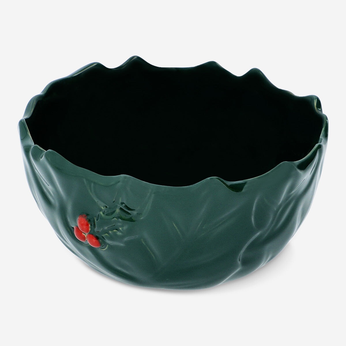 Bowl with Embossed Holly Pattern Kitchen Flying Tiger Copenhagen 