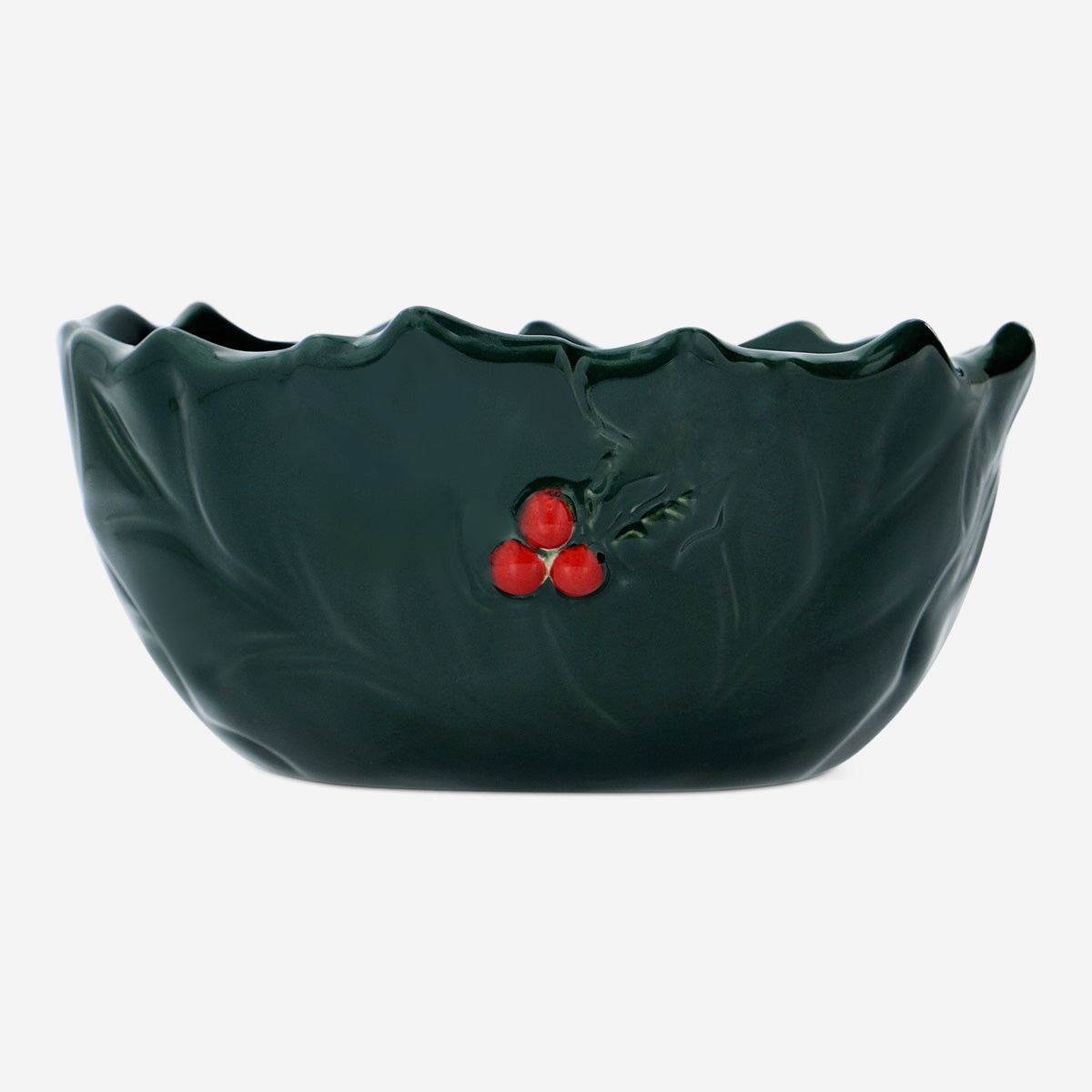 Bowl with Embossed Holly Pattern Kitchen Flying Tiger Copenhagen 