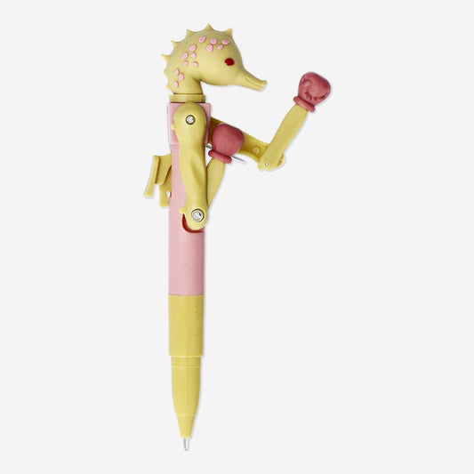 Boxing seahorse ballpoint pen