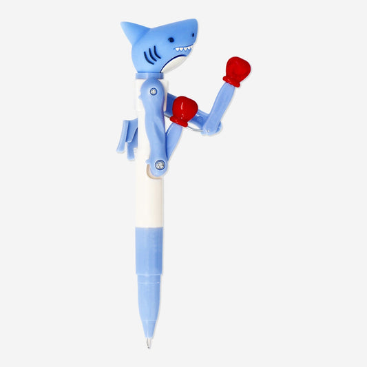 Στυλό στυλό στυλό με καρχαρία πυγμαχίας