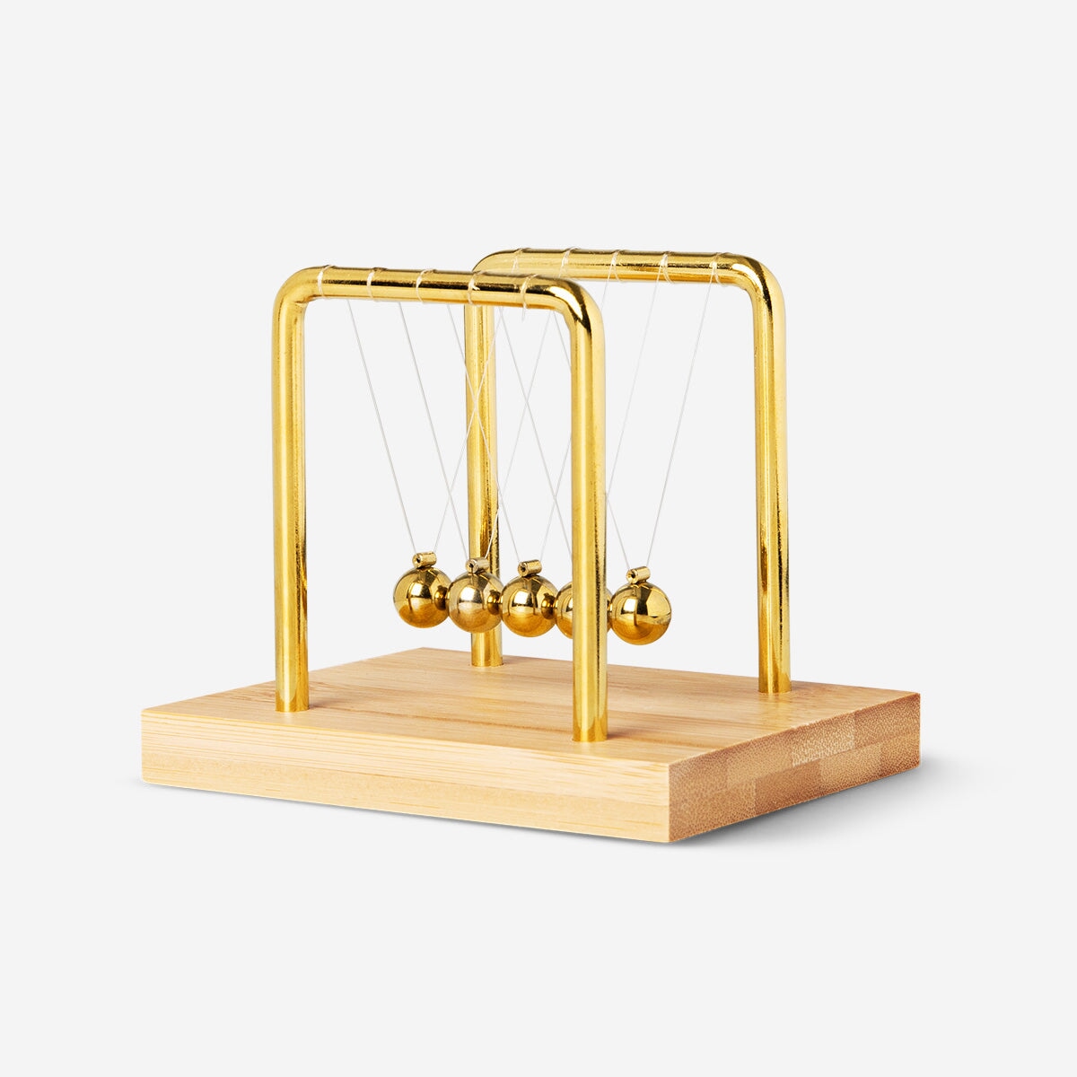 Brass coloured newton's cradle Gadget Flying Tiger Copenhagen 