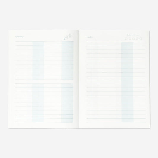 Budget planner A5. English