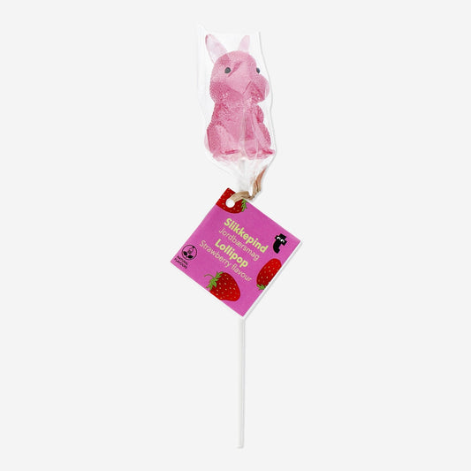 Bunny shaped lollipop