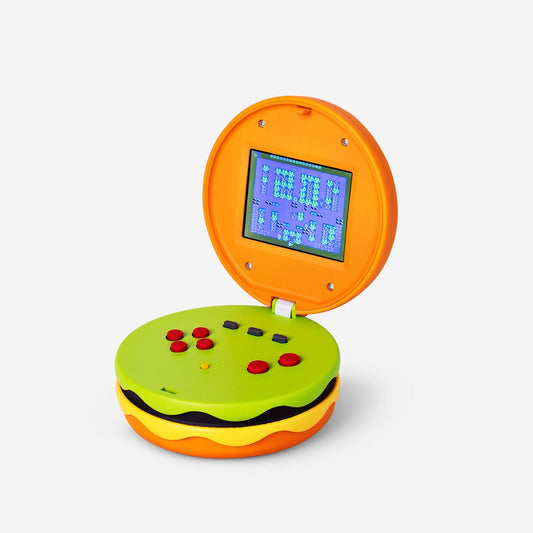 Console de jeu en forme de hamburger