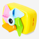 Flying Tiger Copenhagen soap bubble blower toy shaped like a camera, perfect for outdoor play and bubble fun.