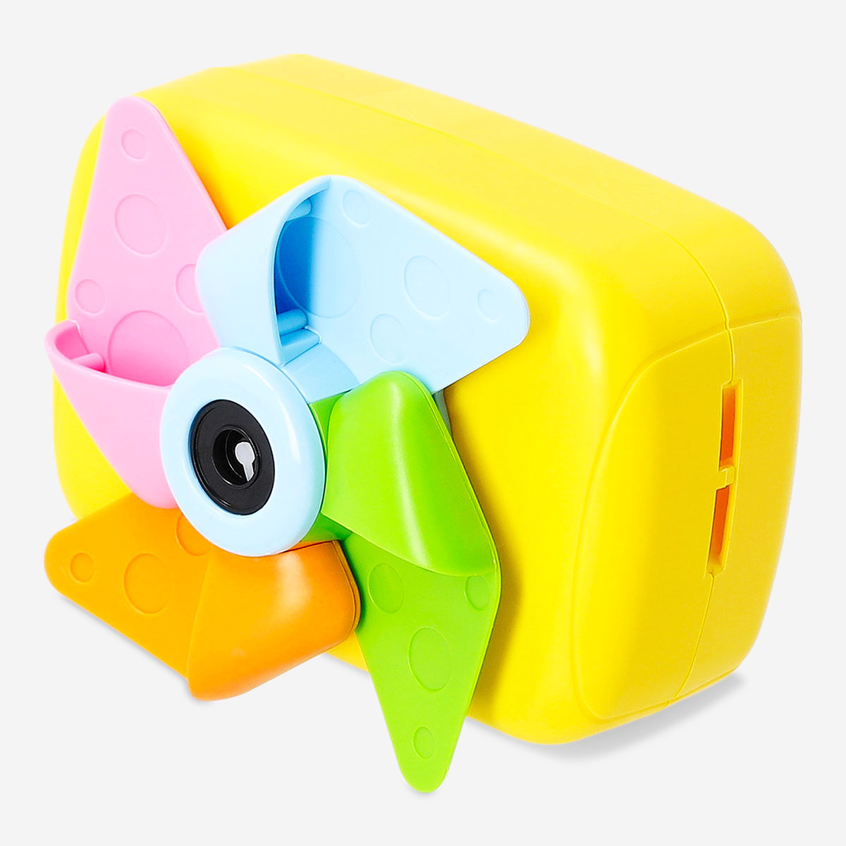 Flying Tiger Copenhagen soap bubble blower toy shaped like a camera, perfect for outdoor play and bubble fun.