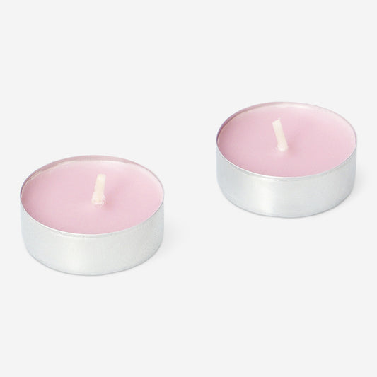 Scented tealights with blooming garden fragrance - 18 pcs
