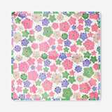 Flying Tiger Copenhagen floral storage case, 19x51 cm, with vibrant floral pattern for home organization and decor.