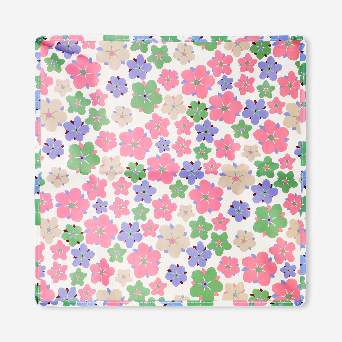 Flying Tiger Copenhagen floral storage case, 19x51 cm, with vibrant floral pattern for home organization and decor.