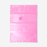 Pink vakuumpose til tøj - 50x70 cm